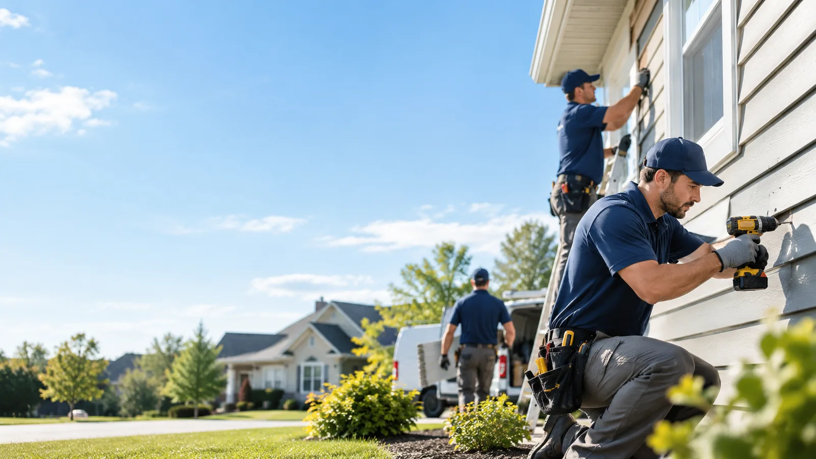 Cracked Siding Repair in London, TX